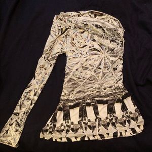 NWOT. Roberto Cavalli top. Size M